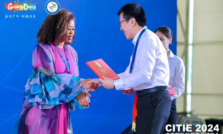 UGANDA WINS BEST ORGANIZER AWARD AT THE CHINA INTERNATIONAL TOURISM INDUSTRY EXPO (CITIE)2024